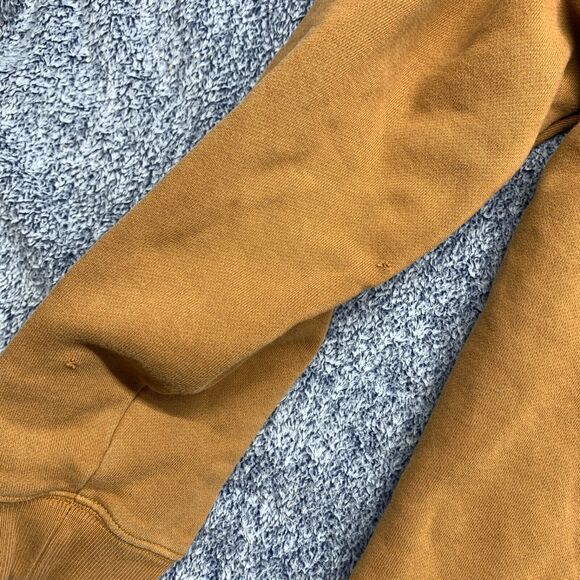 Carhartt Hoodie Youth XL 18/20 Brown Pullover Long Sleeve Hooded Sweatshirt - Picture 10 of 12